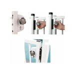 Locinox - serrure de s�curit� enfant pour piscine / profil 50 mm / kidloc / norme nf p90 - 306