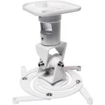 Logilink - support plafond pour projecteur bp0003 inclinable, rotatif blanc
