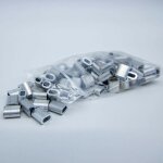 Manchons � sertir 2, 60 mm aluminium lot de 100