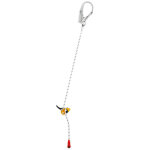 Longe r�glable de maintien avec connecteur grillon mgo petzl l052da - blanc - 3 m