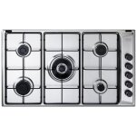 De'longhi fla 59 dd table de cuisson encastrable en acier inoxydable 86 cm gaz 5 br�leurs