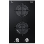 De longhi nsl 230 nc plaque de cuisson encastrable 30 cm gaz 2 feux noir