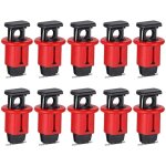 Longziming - lot de 10 disjoncteurs miniatures de verrouillage de s�curit� �lectrique pour isolation ...