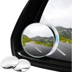 Lot de 2 rtroviseurs pour angles morts pour voitures, 360rotate hd verre auto - adhsif convexe vue ...