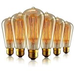 Longziming - e27 edison ampoule vintage, e27 ampoules à incandescence rétro, st64 220 - 240v 40w edison ... Longziming - e27 edison ampoule vintage, e27 ampoules à incandescence rétro, st64 220 - 240v 40w edison ...