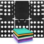 Longziming - planche  pliage pour vtements - noir - plieur universel t - shirts / chemises (enfants ...