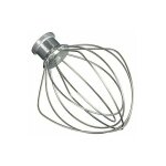 T�te de fouet de rechange en acier inoxydable. compatible avec kitchenaid k45ww ksm150 ksm160 k45 ksm90 ...