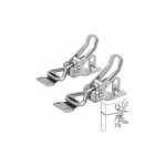 Loquet � bascule en acier inoxydable ? 2 pi�ces ? r�sistant � la rouille ? boucle filet�e r�glable pour ...