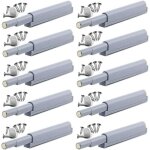 Loquets magntiques push - to - open, les loquets ouvrent et ferment la porte d'une simple pression (10pcs) ...