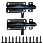Loquet porte, 2 pi�ces 304 targette de porte exterieur, verrou porte exterieur, loquet de porte coulissante ...