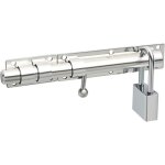 Loquet de porte � boulon (cadenas non compris) coulissant verrou de porte � barillet serrure de porte ...