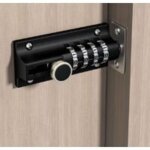 Loquet de verrouillage à combinaison verrou à combinaison à 4 chiffres verrou de porte à code mécanique ... Loquet de verrouillage à combinaison verrou à combinaison à 4 chiffres verrou de porte à code mécanique ...