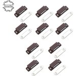 Loqueteau magn�tique puissant ? force de maintien 4kg ? lot de 10 - brun ? aimant porte ? loqueteau aimant ...