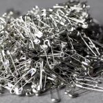 Lot de 1 000 pingles de sret dlicates en mtal noir de 19 mm pour accessoires de vtement, outil ...