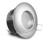 Lot de 1 cadres pour spots � encastrer, la coquille de spots acier inoxydable bross�, , utilis� pour ...