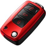 Lot de 1 �tui de protection de cl� pour volkswagen pour, skoda / sciat / jetta mk1 - mk6 polo r / gti ...