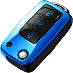 Lot de 1 �tui de protection de cl� pour volkswagen pour, skoda / sciat / jetta mk1 - mk6 polo r / gti ...