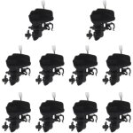 Lot de 10 agitateurs � caf� pour moteur de bateau, mixeur � boissons � clip en acier inoxydable, moteur ...