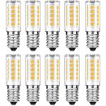 Lot de 10 ampoule led e14 - blanc chaud 3000k - 5w equivaut � ampoule incandescente 50w - 500lm non - ...