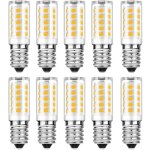 Lot de 10 ampoule led e14 - blanc chaud 3000k - 5w equivaut � ampoule incandescente 50w - 500lm non - ...