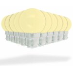 Lot de 10 ampoules led jaune 1 watt (�quivalent � 20 watt) guirlande guinguette