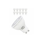 Horoz electric - lot de 10 ampoules led spot 4w gu10 (eq. 32w) 4200k
