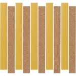 Lot de 10 bandes autocollantes en li�ge pour chapeau - 200 x 20 x 2 mm - ruban int�rieur pour r�duire ...