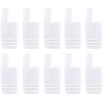 Lot de 10 cages � reines en plastique pour apiculteur, isolateur et bo�te d'�levage.