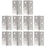 Lot de 10 charni�res inox charni�re piano charni�res pliantes bandeau de charni�re de porte de meuble ...