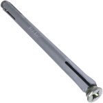 Beijiyi - lot de 10 chevilles en métal à expansion Ø10x132 mm + 10 vis m6x147 mm à empreinte pz 3 - en ... Beijiyi - lot de 10 chevilles en métal à expansion Ø10x132 mm + 10 vis m6x147 mm à empreinte pz 3 - en ...