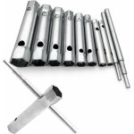 Lot de 10 cl�s tubulaires 6 � 22 mm, cl�s � tubes, cl�s � bougie pour visser la bougie, d�montage / montage ...