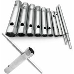 Lot de 10 cl�s tubulaires 6 � 22 mm, cl�s � tubes, cl�s � bougie pour visser la bougie, d�montage / montage ...