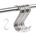 Lot de 10 crochets en s en acier inoxydable, forme de s crochets en mtal, crochet multifonctions, pour ...