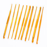 Lot de 10 crochets  double extrmit aiguilles  crochet dores pour chandail aiguilles  tricoter kit ...