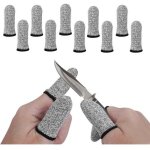 Lot de 10 doigtiers r�utilisables pour le travail, r�utilisables antid�rapants doigtiers respirants doigtiers ...