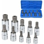 Lot de 10 douilles � cannelure m4 ? m18 torx ? ensemble de douilles carr�es triple avec �tui de rangement ...