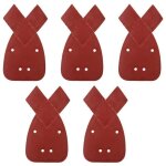 Lot de 10 feuilles de papier abrasif pour ponceuse, grains 2000, pour ponceuse black and decker detail ...