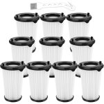Lot de 10 filtres pour aspirateurs ergorapido aeg cx7 cx7 - 2 pour tous les mod�les, filtre hepa pour ...