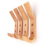 Lot de 10 pat�res murales en bois pat�res murales d'entr�e en bois naturel - ccykxa