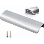 Lot de 10 poign�es de meuble en nickel bross� poign�e d'armoire poign�e invisible - poign�es tiroirs ...