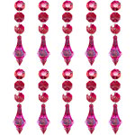 Lot de 10 prismes en cristal pour lustre, pendentifs en cristal acrylique et verre cristal.