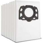 Lot de 10 sacs pour aspirateur karcher wd2 wd3 kwd 1 - 3 se4001 se4002 - sacs en non - tiss� r�sistants, ...