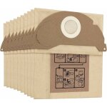 Lot de 10 sacs pour k�rcher wd2 mv2 wd2250 a2004 a2054 aspirateur sacs � poussi�re de rechange kit 6. ...