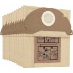 Lot de 10 sacs pour krcher wd2 mv2 wd2250 a2004 a2054 aspirateur sacs  poussire de rechange kit 6. ...