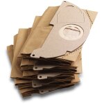 Lot de 10 sacs en papier pour aspirateurs eau et poussi�re karcher