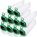 Lot de 10 sacs pour vorwerk kobold vb100 vb 100 fp100 fp 100 aspirateur, sacs � poussi�re de rechange ...