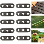 Lot de 10 tendeurs de corde 3 trous pour camping en plein air - tendeurs de corde pour tente, accessoire ...