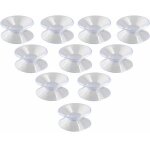 Lot de 10 ventouses double face 30 mm