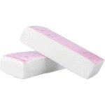 Lot de 100 bandes de cire d'pilation professionnelles pour l'pilation