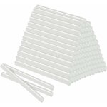 Lot de 100 b�tons de colle � chaud - 11 mm x 200 mm - transparent - pour pistolet � colle chaude (2 kg) ...